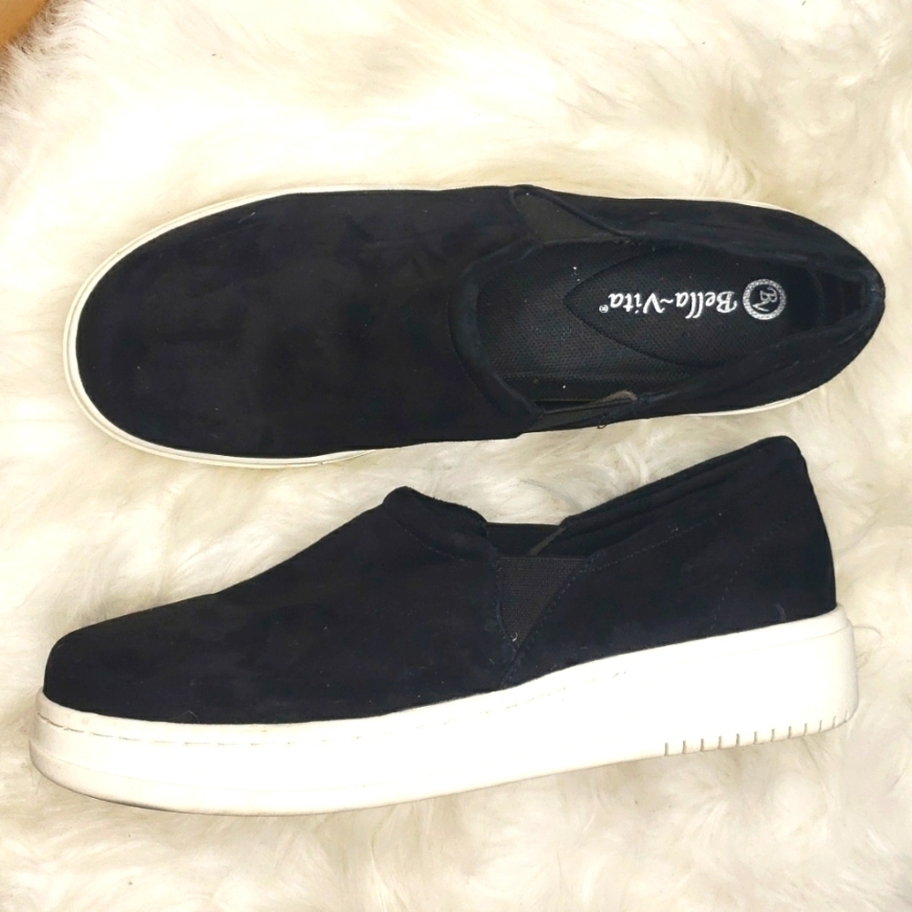 Bella Vita Maribel Slip-On Sneaker black 7.5N